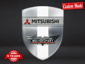 Mitsubishi Vinyl Logo Stickers Durable Universal High Quality